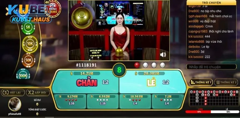 Xóc đĩa Kubet là một cái tên tỏa sáng của của cổng game